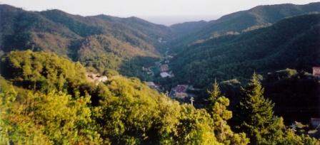 Panorama dalle finestre di casa